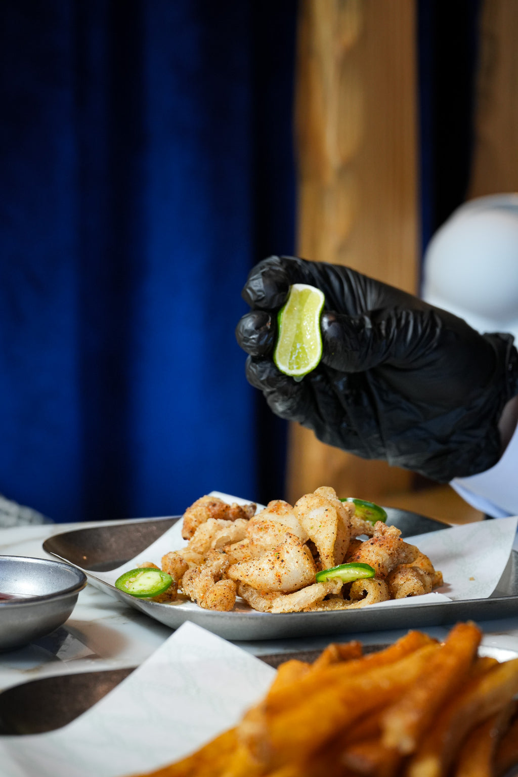 Spiced Baby Calamari